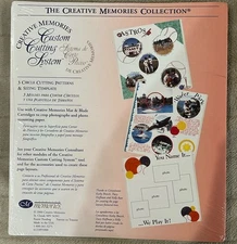 Creative Memories 3 Circle Cutting Patterns & Sizing Template New Factory Sealed