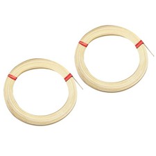 Flat Brass Wire, 2 Rolls 30Gauge/0.25x3mm 6m/19.69ft Flat Craft Wire, Brass