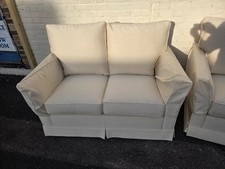 A Very High Quality Pair of Wesley Barrel Country House Style Sofas