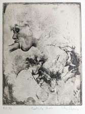 Böttger, Klaus (1942 Dresden – 1992 Wiesbaden)  „Erotische Studie“ signiert