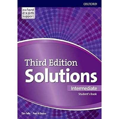 Solutions: Intermediate: Student's Book: L... by Falla, Tim Paperback / softback
