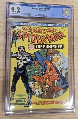 The Amazing Spider-Man #129 CGC 9.2 (Marvel Comics 1974) First App. of Punisher