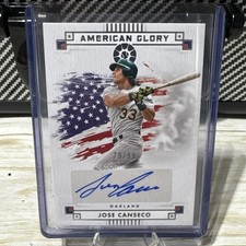 2024 Panini Boys of Summer - American Glory Signatures Jose Canseco #AGS-JC /99