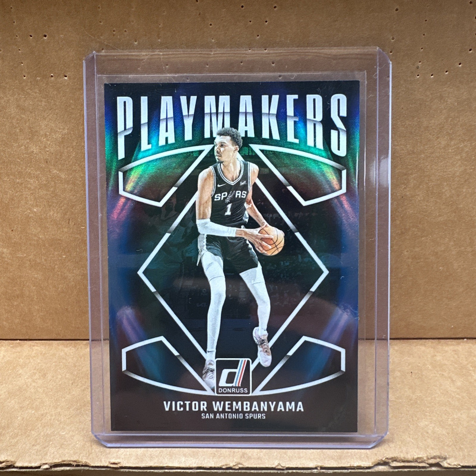 2024-25 Panini Donruss- Victor Wembanyama #11 - Playmakers SSP Insert Spurs