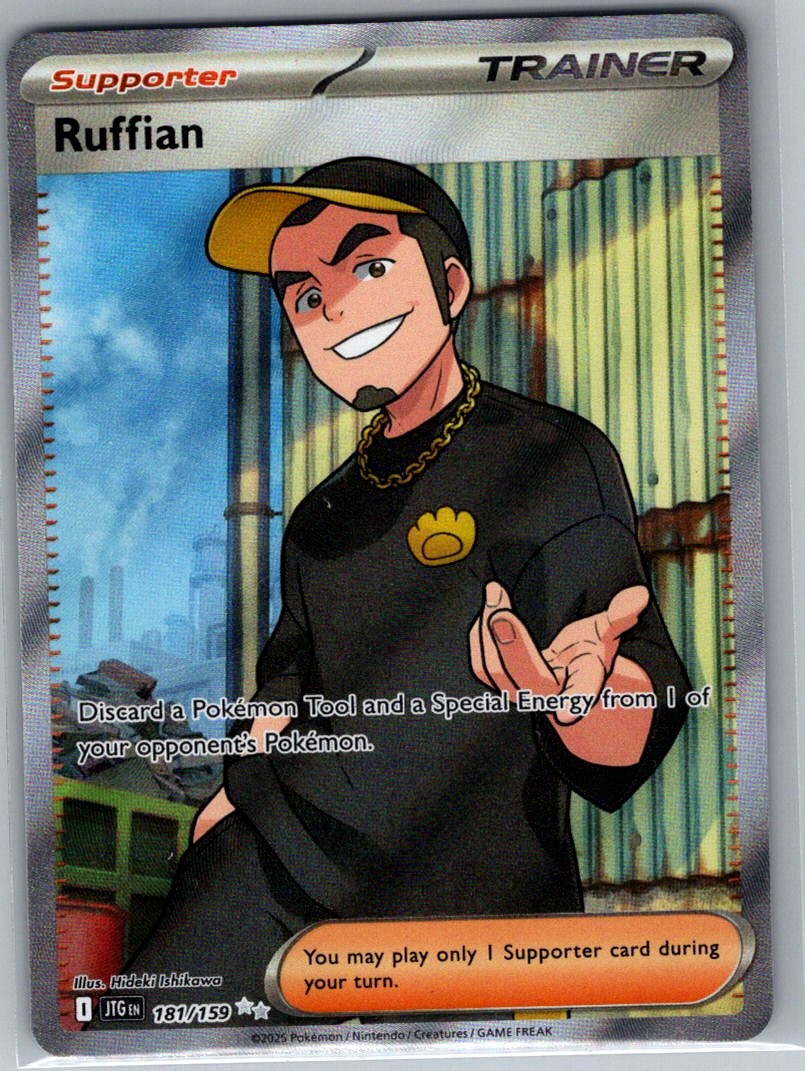 Ruffian 181/159 SV09: Journey Together - Pokemon Card - NM
