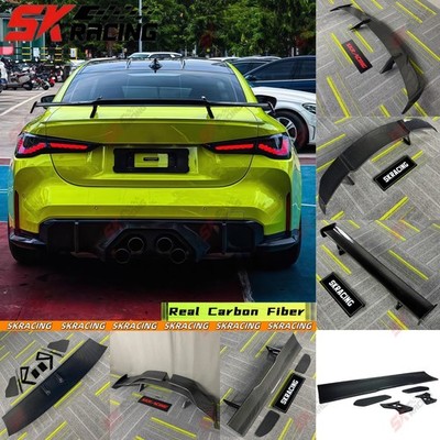 A/B/C/D/E/F/G Style Carbon Fiber Rear Spoiler Wing New Fits BMW M3G80 M4G82 21+