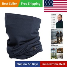 100 Merino Wool Snood, Lightweight Neck Gaiter, Multifunctional Bandana, for...