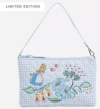 Vera Bradley Disney 100 Alice in Wonderland RFID Convertible Wristlet Bag NWT