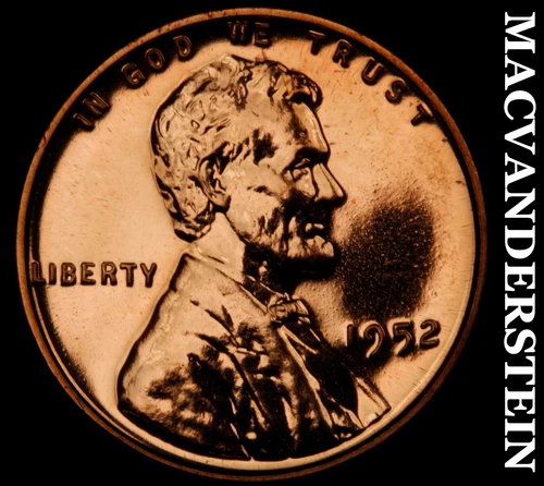1952 Lincoln Wheat Cent- Choice Gem Proof Luster No Reserve #J2846