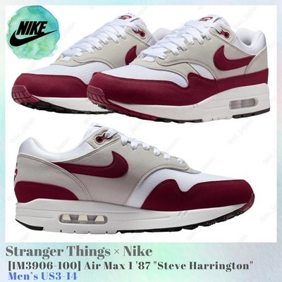 Stranger Things × Nike Air Max 1 '87 Steve Harrington IM3906-100 Men's US3-14
