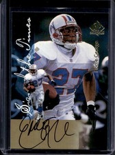 1997 SP Authentic Eddie George Sign of the Times Auto Cowboys