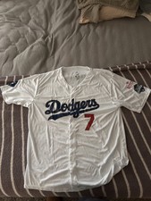 Blake Snell #7 Los Angeles Dodgers Gold Championship Jersey, Size XL