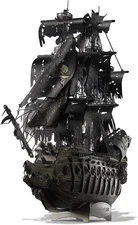 Metal 3D Puzzles for Adults, Flying Dutchman Pirate Ship Model Kits, 3D Watercra