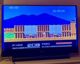 NES Puss N Boots: Pero&rsquo;s Great Adventure w/Box, Manual, Sleeve Ex-Rental - Works