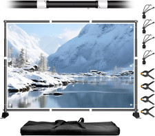 10 X 8FT Backdrop Banner Stand, Heavy Duty Adjustable Photo Background Support F