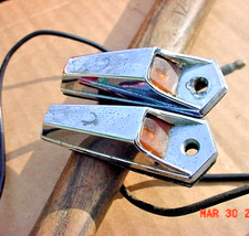 Mopar 2 - 1968 Plymouth Hood Fender Turn Signal Indicator Lights A-body B-body