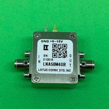Broadband Low Noise Amplifier 0.8dB NF 50M 4GHz 18dB Gain with LDO