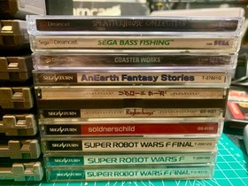Big NES/Dreamcast/Saturn/SNES/WII GAME LOT w/Custom Dreamcast & Much More! READ