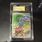 Pokémon Bulbasaur CGC Pristine 10 Black Star Promo First Partners #037 Graded