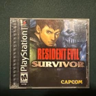Resident Evil-Survivor - Sony PlayStation 1 Cib W/Registration Card Tested