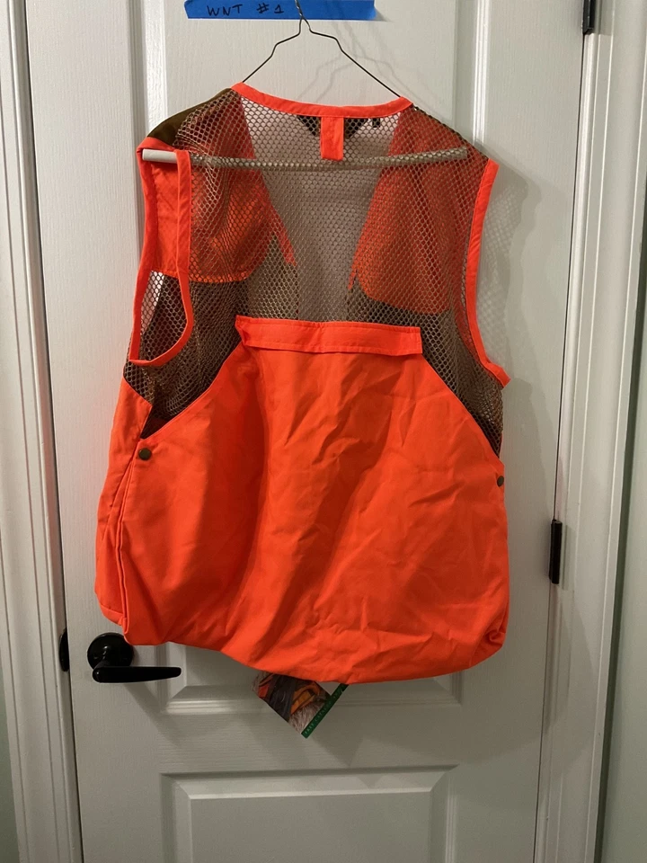 BOYT HARNESS MESH BACK ORANGE UPLAND HUNTING VEST HU101 large - Image 4 of 4
