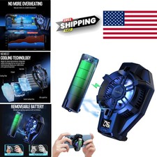 High Performance Phone Cooler with RGB LEDs for Enhanced Gaming Experience