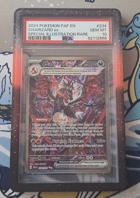 PSA10 リザードンex SAR 英語版 Paldean Fates #234 Pokemon Paldean Fates Special Illustration Rare Charizard EX #234