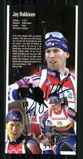 Jay Hakkinen Autogrammkarte Originial Signiert Biathlon + G 45076