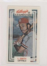 1983 Kellogg's 3-D Super Stars Lonnie Smith #30 0dn