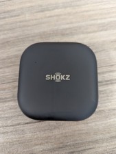 As is SHOKZ OpenFit Open-Ear True Wireless Earbuds Black FOR PARTS