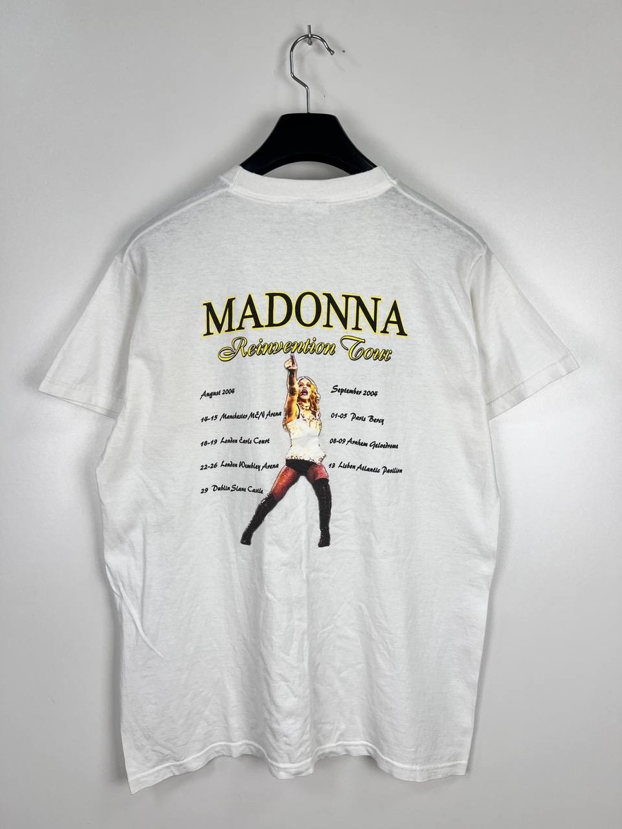 Madonna Reinvention Tour 2004 vintage t-shirt size L | eBay