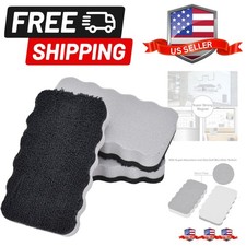 3 Pack Dry Erase Erasers, Washable Smudge Free Magnetic Whiteboard Eraser Ki...