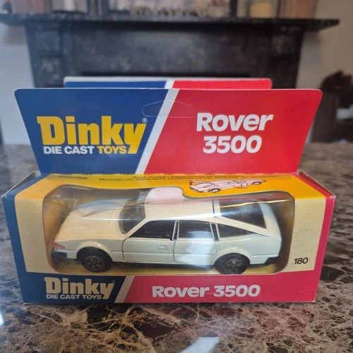 Dinky Toys Rover 3500 - 180 -  Boxed - 1978 - White - Made In Hong Kong