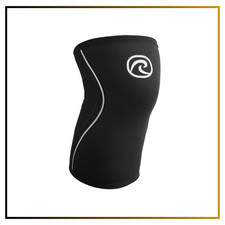 Knee Sleeves Black for Functional Training Powerlifting Weightlifting Large