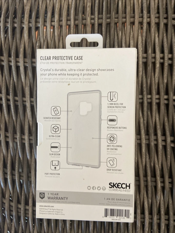 Funda Ultra Resistente Cristal Skech para Samsung Galaxy S9 - Transparente Foto 2 de 2