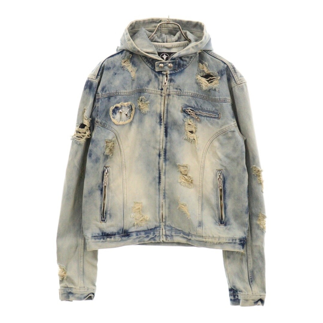 Thug Club Rover Denim Hoodie Zip-Up
