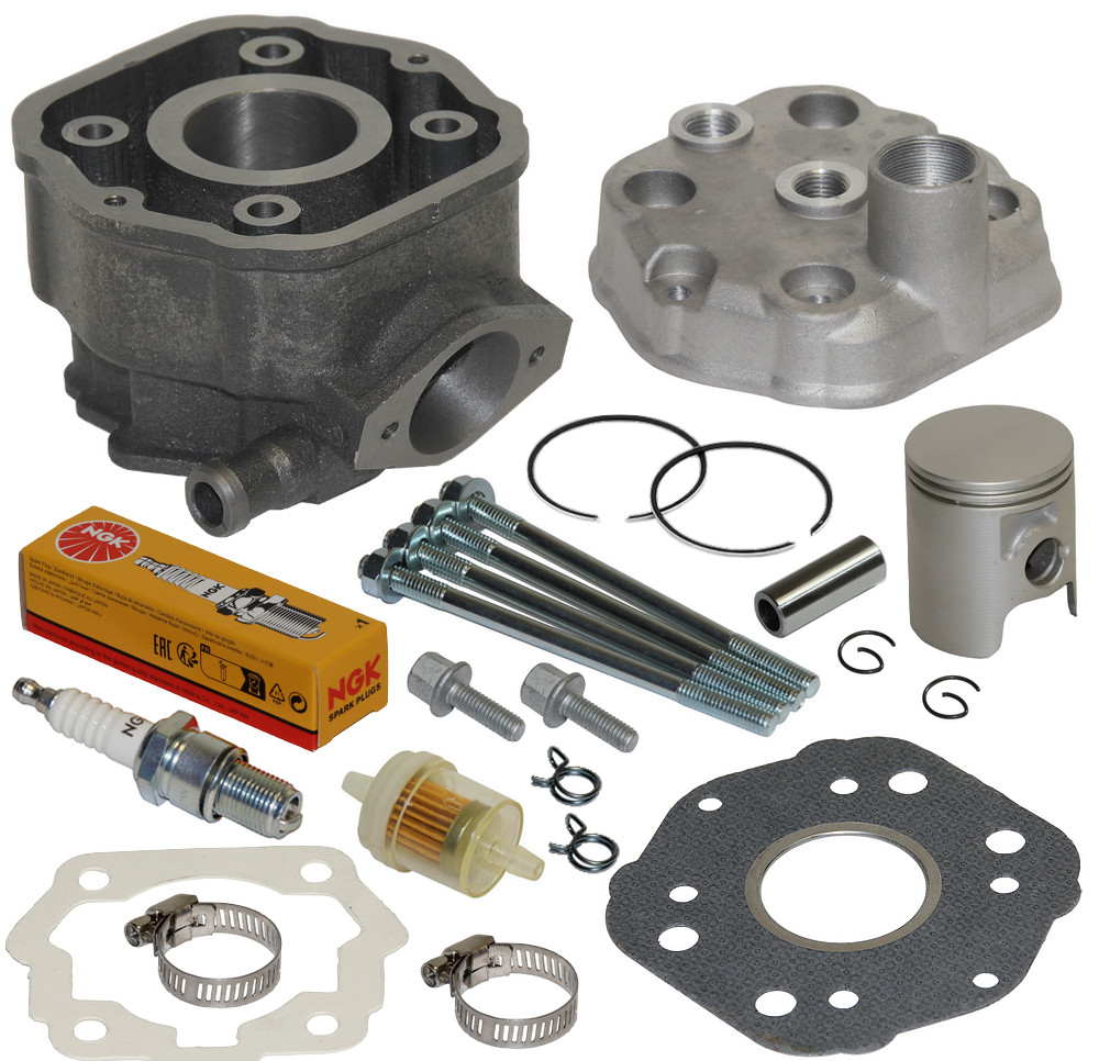 Pack haut moteur complet Euro 2 Derbi pour réparer une perte de compression sur Senda