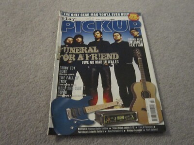 play music ,Pick up magazine ,May 2007, funeral for a friend cover