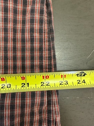 Levi’s kariertes Button Down Western Hemd XL weiß Perlen Druckknöpfe Langarm - Bild 12 von 13