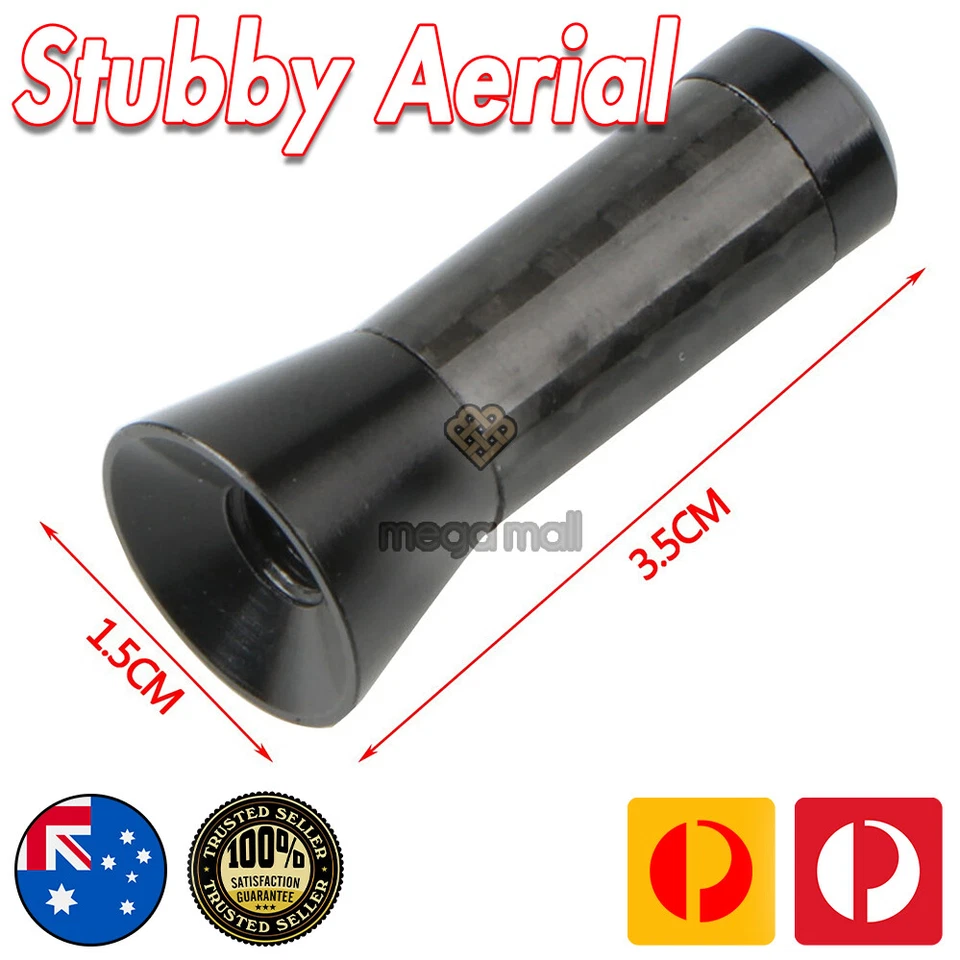 Antena / Antena Stubby Bee Sting para Ford Mustang Convertible Negro 3.5 CM Foto 4 de 4