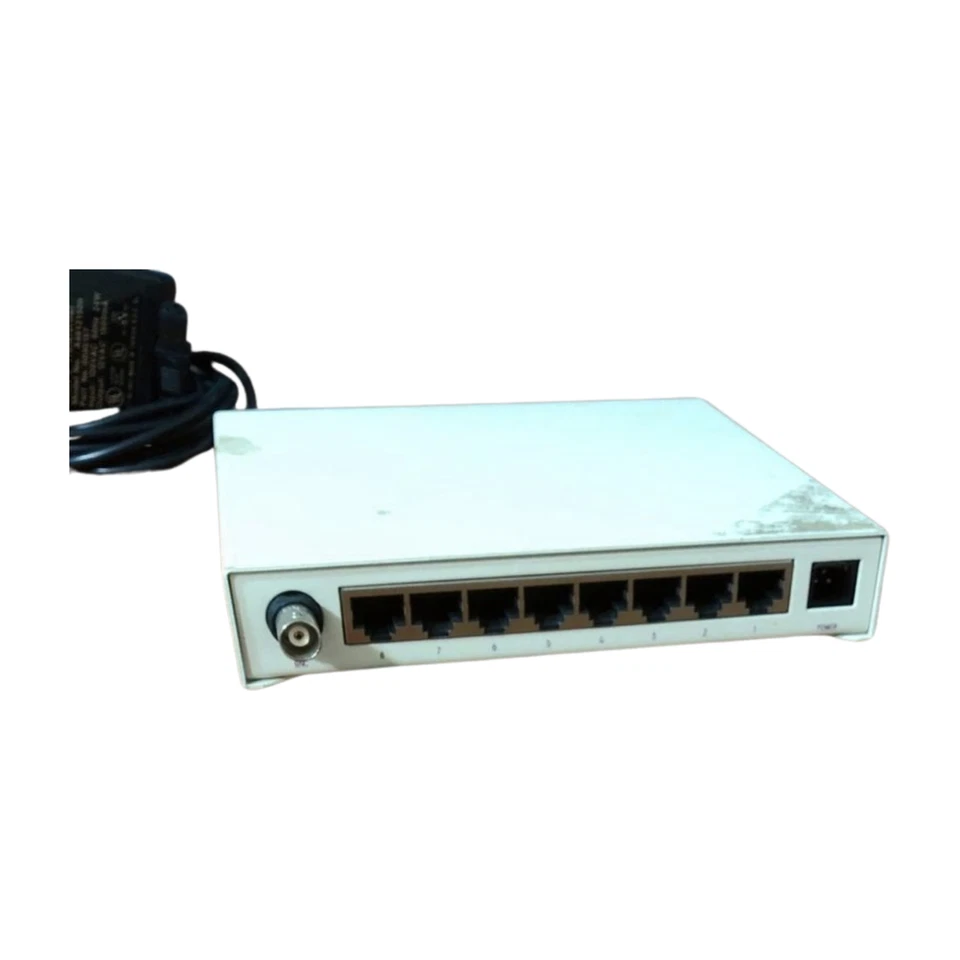 Kingston EtheRX Work Group Hub KNE8TP/WG 8 Ports With Power Cord - Image 2 of 4