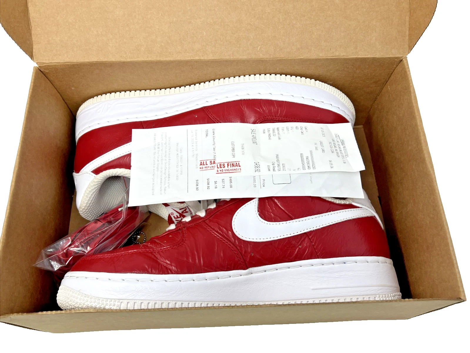 Taille 9,5   Nike Air Force 1 Supreme I/O Low Slam Jam, de Urban Necessities, LV
