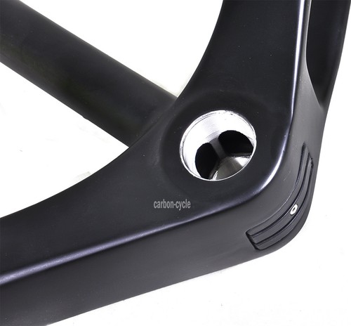 29er Carbon Mountain Bike Frame Fork Handlebar Stem 16" Matt 142mm Thru Axle BSA - Picture 8 of 8