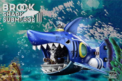 YZ Studio Brook Shark Submerge Resin One Piece Model 11cm | eBay