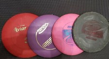 Lote de 4 (2) discos de golf Macana y (2) Innova