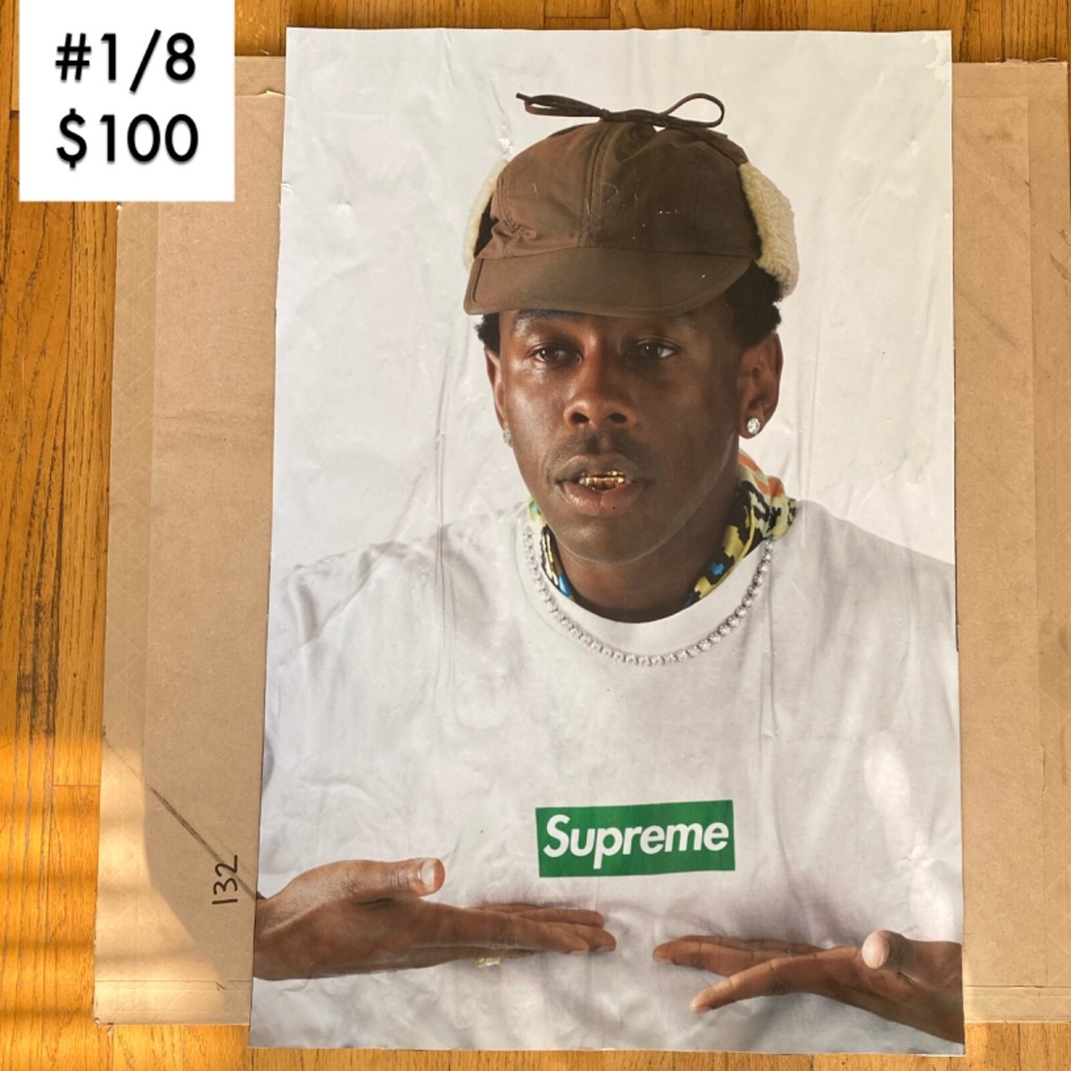 supreme ポスター　Tyler The Creator 1枚セット Supreme Tyler the creator ポスター - メルカリ