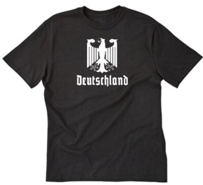 Germany Shirt Deutschland T-shirt Funny German Crest Eagle Berlin Tee Shirt