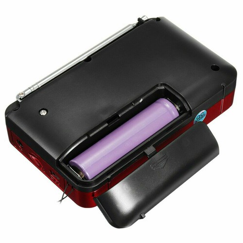 Digital Radio Tragbares FM Radio MP3 Lautsprecher Player mit Batterie USB Kabel - Bild 15 von 17