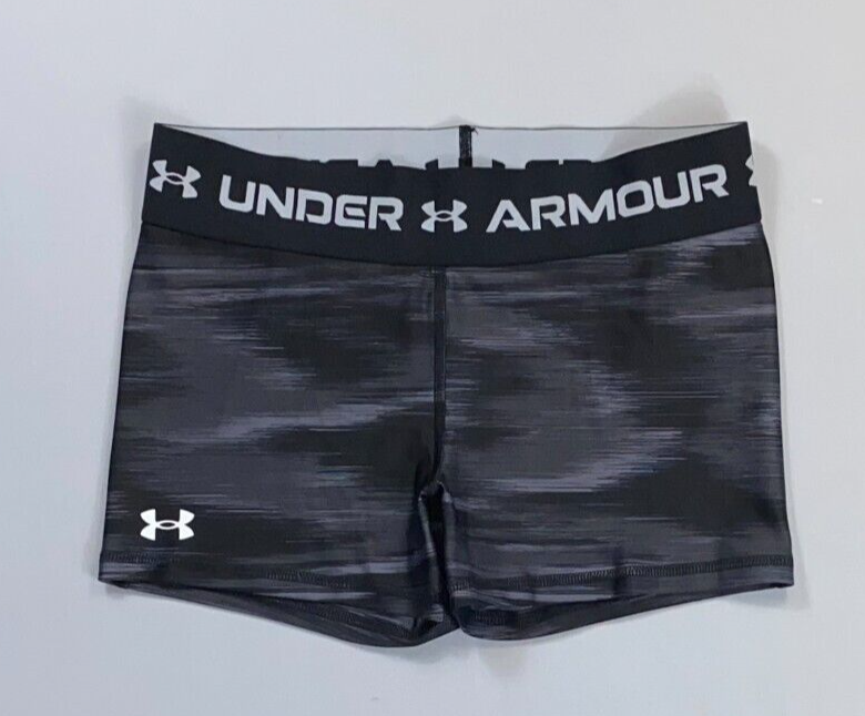 Youth Girls Under Armour UA Fitted Athletic Shorts New
