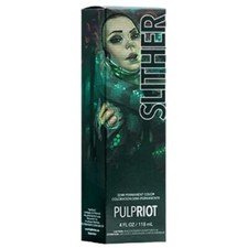 Pulp Riot - Slither Semi-Permanent Color Green, 4 Fl Oz Pack of 1 